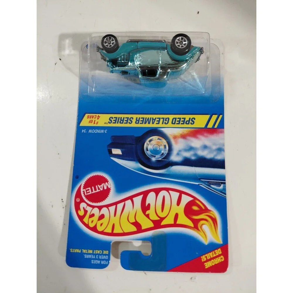 NIP Hot Wheels Speed Gleamer 1:64 Die Cast 1934 Ford 3-Window Coupe Classic Car